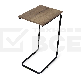 Столик придиванный SHEFFILTON SHT-CT9 дуб галифакс табак/черный муар ЛДСП/металл 205156