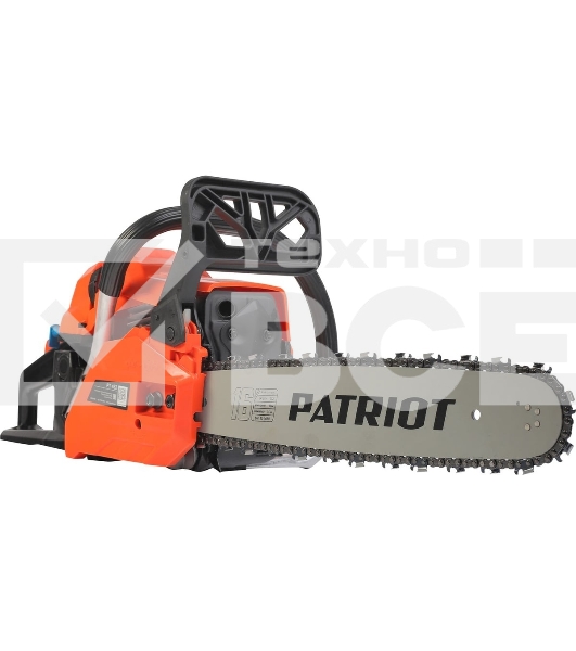 Пила цепная бензиновая PATRIOT PT 452, 3,4л.с., шина 16