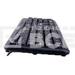 Комплект клавиатура + мышь проводной Гарнизон GKS-122, 104кл+3кн, 1000 DPI, 1.8м, черный, фото13