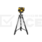 Лазерный уровень мультипризменный Denzel DLV-360-3T, 30 м, зеленый луч, Li-Ion 2,4 Aч, штатив, фото15