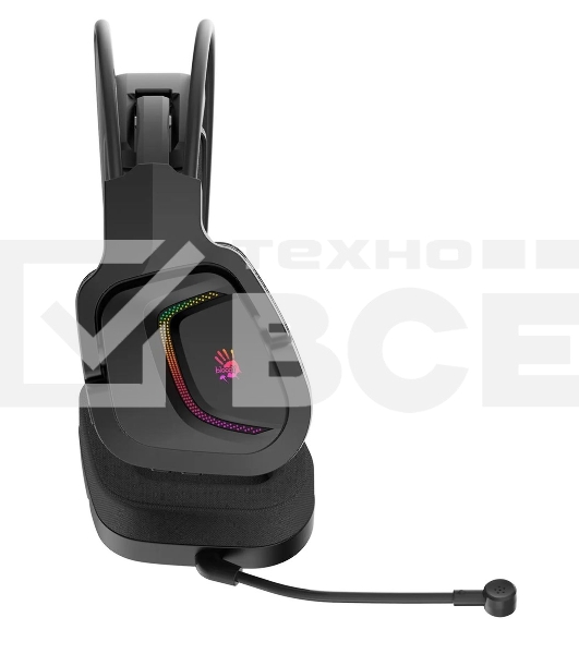 Гарнитура беспроводная с микрофоном A4Tech Bloody MR575 черный BT оголовье (MR575)