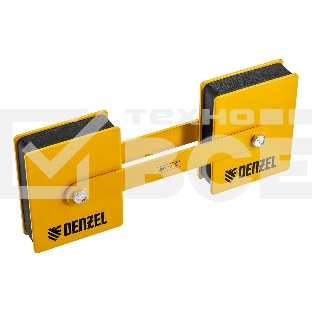 Фиксатор магнитный шарнирный Denzel для сварочных работ усилие 2x50 LB