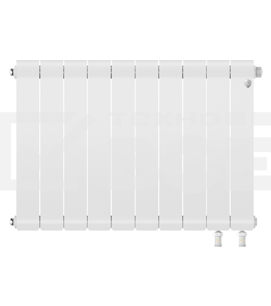 Радиатор Royal Thermo Infinity 500 Bianco Traffico VR80 - 10 секц.