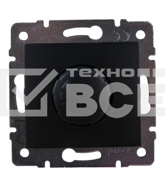 Механизм светорегулятора СП 800Вт KARINA черный бархат LEZARD 707-4288-115