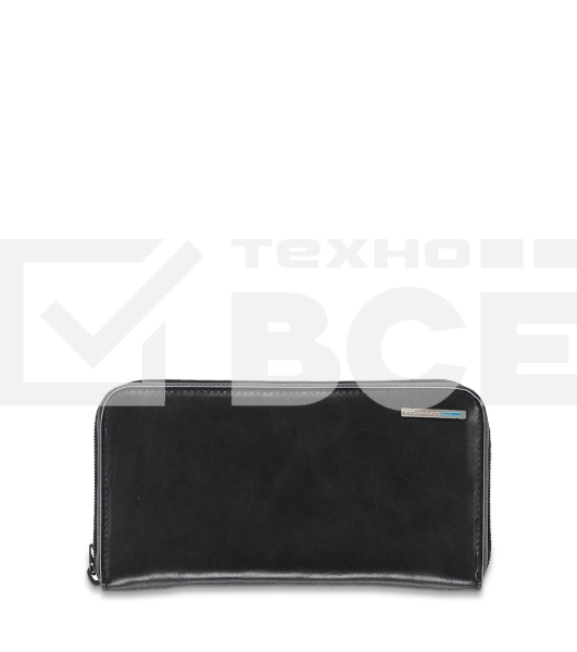 Кошелек женский Piquadro Blue Square, черный, 19x10x2,2 см