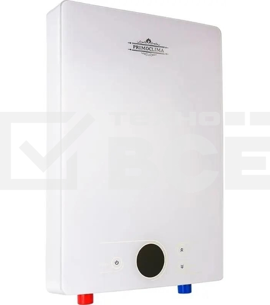 Электрический проточный водонагреватель PrimoClima AMOR 8.8 кВт, белый