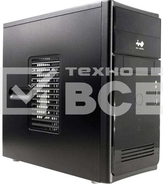 Компьютерный корпус Mini Tower InWin ENR021, 600W PM-600ATX U3.0*2+A(HD) mATX, черный