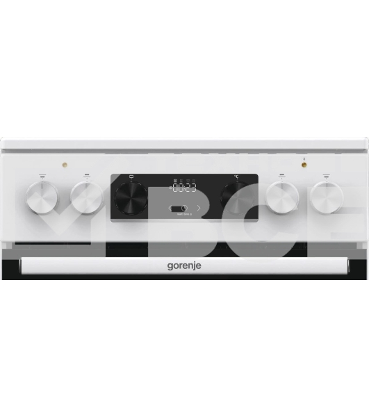 Плита электрическая Gorenje GEC5C61WG белый, конфорок 4 электрических, духовка 70 л, 50 см x 85 см x 59.4 см (без крышки)
