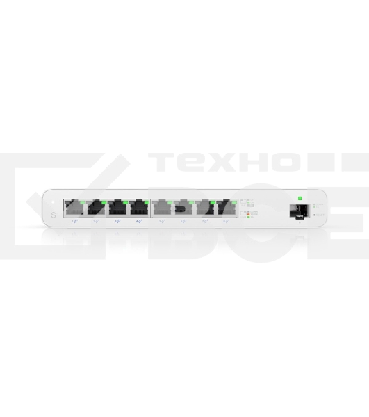 Коммутатор UISP Switch UISP-S PoE-коммутатор, 8х 1G RJ45, 1х SFP, раздача 110 Вт