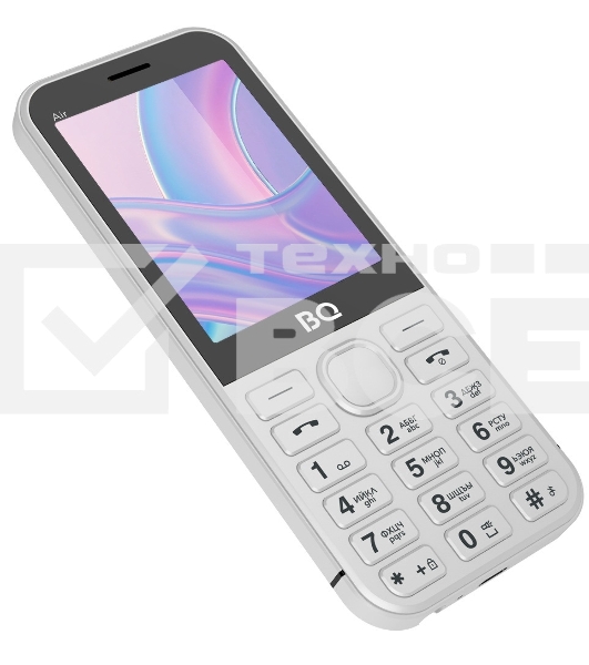 Мобильный телефон BQ 2843 Air серебристый