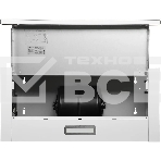 Вытяжка встраиваемая Hyundai HBH 6235 WG белый управление: кнопочное (2 мотора), фото4