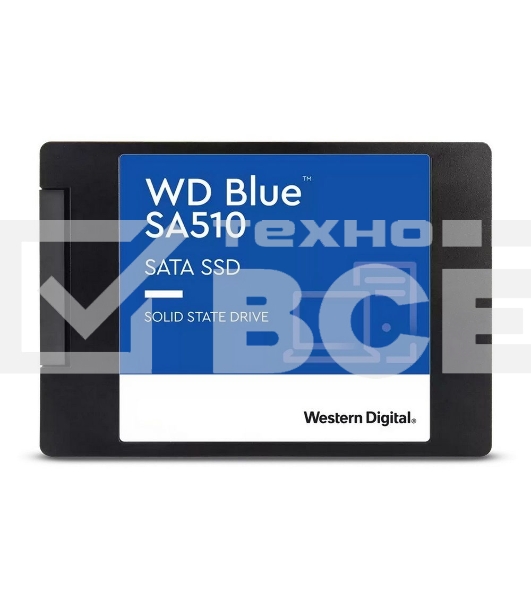 Накопитель SSD WD Blue SA510 WDS400T3B0A, 4000Gb, SATA III, 2.5