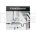 Мультифункциональный хаб Vention USB Type C 9 в 1, фото2