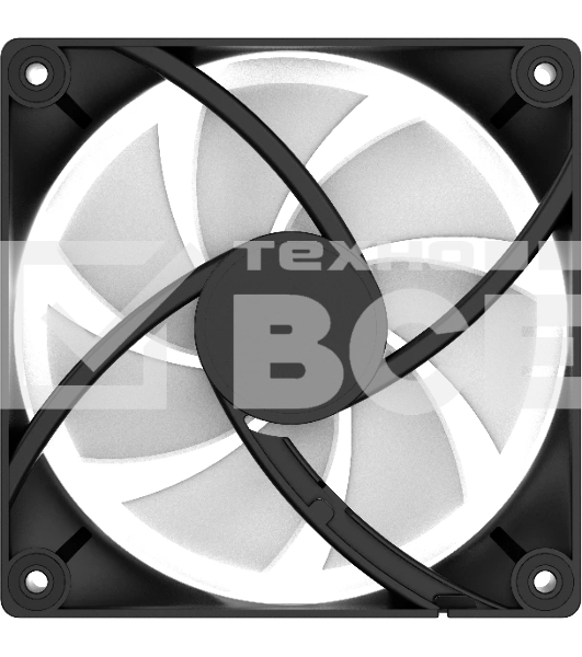 Вентилятор для корпуса Ocypus Delta F12 BK ARGB LED / Black / PWM