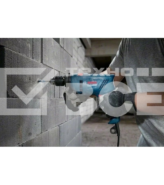 Дрель-шуруповерт Bosch GSB 600 06011A0320, Сетевая, 600Вт