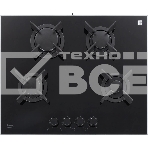 Встраиваемая газовая варочная поверхность Beko HING 642202 SB, Черный, фото 1