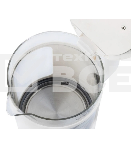 Чайник электрический Energy E-256 1500Вт, 1,5л стекло, белый