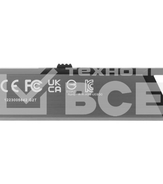 Флешка USB ADATA Elite UE800 (AELI-UE800-2T-CSG), 2Тb, USB 3.2/TypeC, R/W 1000/1000, серый