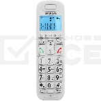 Р/Телефон Dect Decross DC1014 белый АОН, фото2
