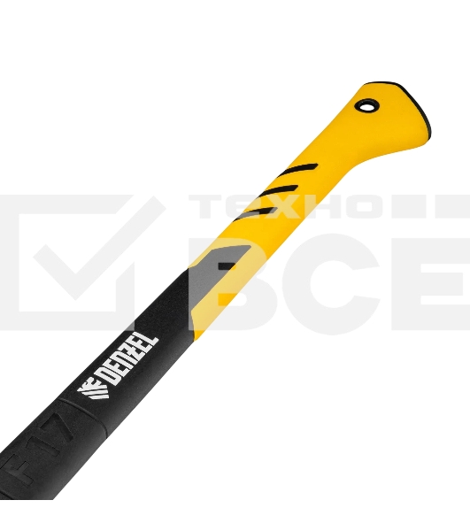 Колун Denzel F17 21438 2500 гр, двухкомпонентная рукоятка, 710 мм