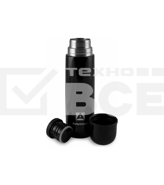 Термос Арктика 102-500-BK 500 мл. черный глянцевый