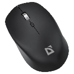 Мышь беспроводная Defender Velvet MB-406 черный, 1600 dpi, радиоканал, Bluetooth, USB, кнопки - 4, фото5