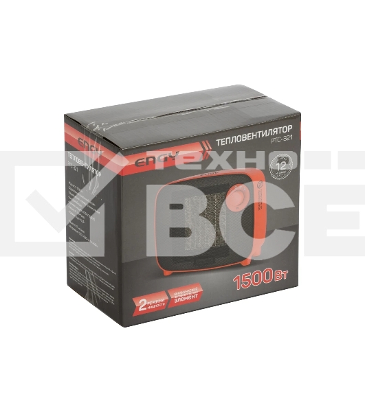 Тепловентилятор Engy PTC-321 красный