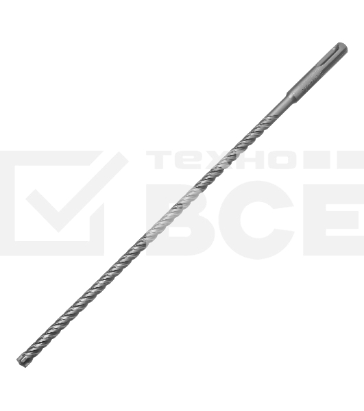 Бур по бетону Denzel цельная крестовая пластина, 8x315 мм, SDS PLUS