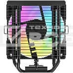 Кулер Cooler ID-Cooling SE-904-XT ARGb BLACK LGA1851/1700/1200/115X/AM5/AM4 (TDP 180W, PWM, 4 тепл.трубки прямого контакта, FAN 100мм, Addressable RGb LED) RET, фото8