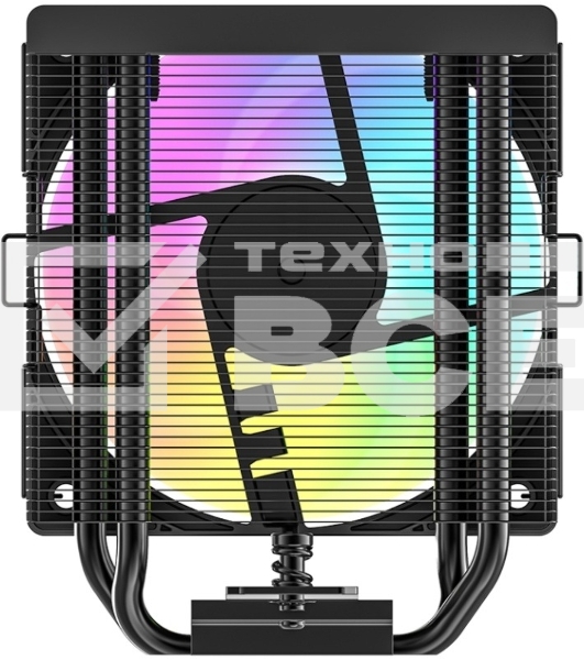 Кулер Cooler ID-Cooling SE-904-XT ARGb BLACK LGA1851/1700/1200/115X/AM5/AM4 (TDP 180W, PWM, 4 тепл.трубки прямого контакта, FAN 100мм, Addressable RGb LED) RET