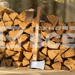 Топор кованый Denzel 1360 г, американский тип, буковая рукоятка, 700 мм, EFP, фото8