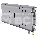 Радиатор биметаллический Royal Thermo Infinity 300 Silver Satin VR80 - 12 секц., фото 1