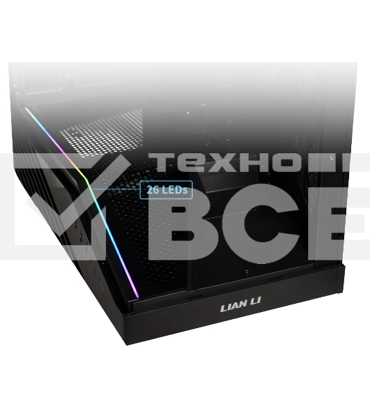 Компьютерный корпус Lian-Li V100 черный без БП ATX 9x120мм 6x140мм 2xUSB3.0 1xUSB3.1 audio bott PSU