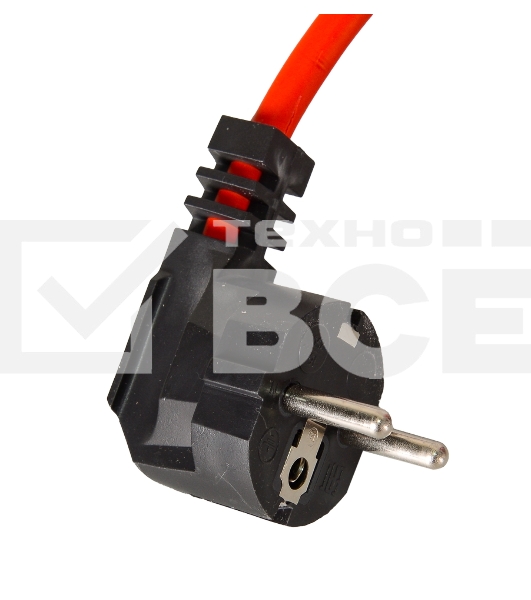 Удлинитель силовой Ресанта СУ-3х1,5-30/3 (61/118/7) 2x1.0 кв.мм 4 розет. 40 м ПВС катушка серый