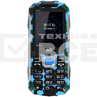 Мобильный телефон BQ 2432 Tank SE камуфляж
