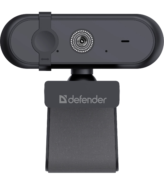 Веб-камера Defender G-lens 2788 UHD 3840x2160, 30 кадр/с, USB, шторка приватности, крепление на мониторе