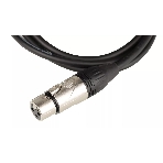 Кабель микрофонный FORCE FMC-05/1.5XLR (M) - XLR (F), высококачественный балансный, малошумящий с проводниками из безкислородной меди OFC, диаметр 6 мм, профессиональные металлические разъемы, длина 1,5 м, цвет черный, фото5