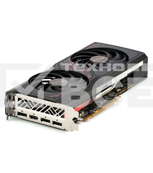 Видеокарта Sapphire RX7600 PULSE 8GB 128-bit GDDR6 HDMI 3xDP 2FAN RTL
