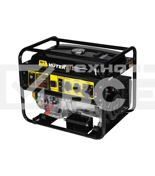 Электрогенератор бензиновый Huter DY8,0LX, 7 кВт, 96 дБ, 76 кг