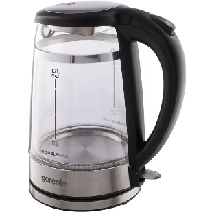 Чайник электрический Gorenje K17GDW 743902 черный
