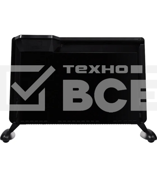 Конвектор Ballu Apollo digital INVERTER Space Black BEC/ATI-1502 черный, 1500 Вт, 20 м2, термостат, дисплей, WiFi
