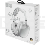 Наушники мониторные Hoco Air Triumph W35 серебристый беспроводные bluetooth оголовье, фото2