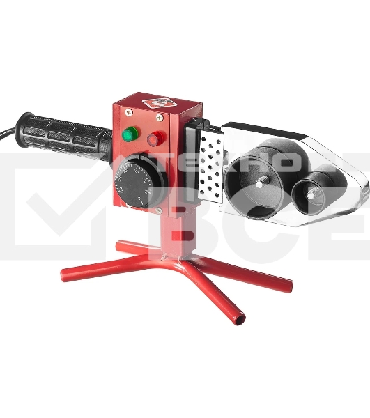 Аппарат для сварки пластиковых труб ЗУБР АСТ-800 мастер 800Вт 50-300С насадки 20 25 32 40 50 63мм