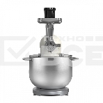 Планетарный миксер BQ MX851 Cream-Silver. Макс. мощность: 1800Вт / Параметри электропитания: 220-240 В, 50-60 Гц / Объем чаши: 8л / Вместимость загрузочного лотка: 2кг / Производительность: 2кг/мин / Скорость вращения шнека: до 210 об/мин / длина сетевого, фото3