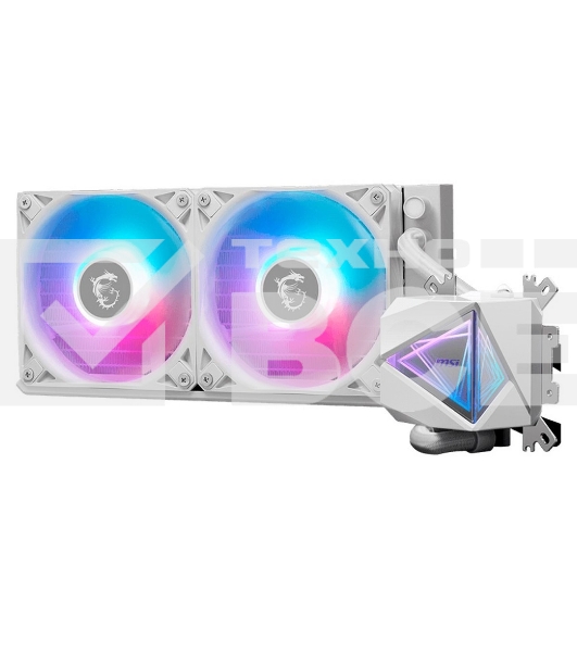 Система жидкостного охлаждения MSI MAG CORELIQUID I240 2x ARGb Gen2 Fan, ARGb Gen2 Block, Color Box