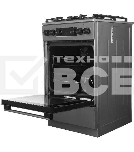 Комбинированная плита Gorenje GK5C65XV нержавеющая сталь реш.чугун