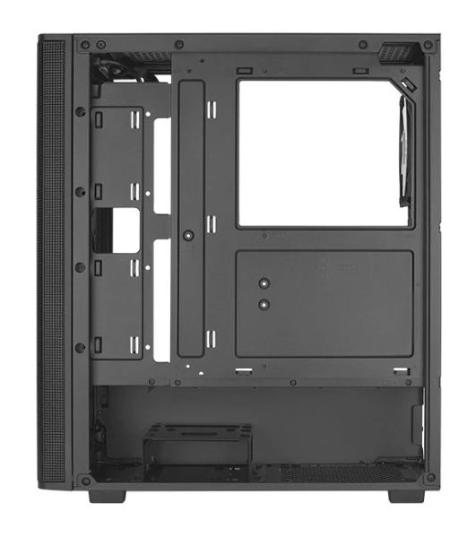 Компьютерный корпус Aerocool  / Formula Designer-G-BK-v1 черный без БП ATX 2xUSB2.0 1xUSB3.0 audio bott PSU