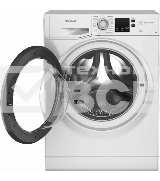 Стиральная машина Hotpoint NUS 5015 S RU  белый, загр.фронтальная, макс.: 5 кг, 1000 об/мин, класс: А