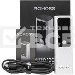 Портативный аккумулятор Romoss PPU10 10000mAh 130W 5A серебристый/черный (1746858), фото2