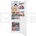 Встраиваемый холодильник Maunfeld MBF177NFFWGR Inverter белый двухкамерный 194/57 л морозилка снизу, NoFrost, фото21